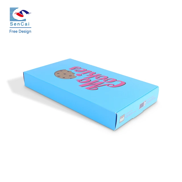 Factory Price Customized Eco friendly Material Donuts Cookie Packaging Art Paper Shipping Corrugated Box factory