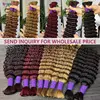 Capelli intrecciati alla rinfusa