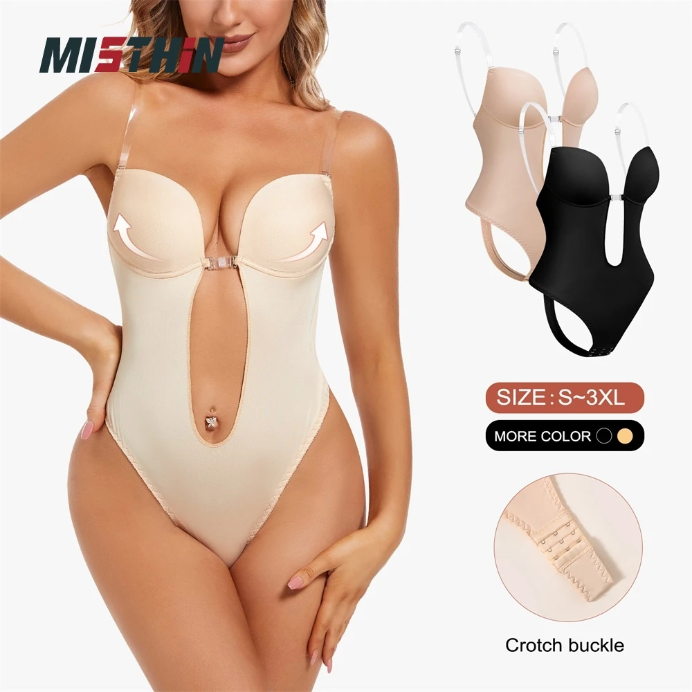 Faja Full Body Backless Bra Bodysuit Shaping Seamless Thong T Low Belly Slimming Tummy Control Shapewear Waist Trainer Shaper factory