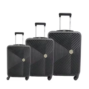 Cheap High Quality Multiple Size Large Capacity Hard Shell ABS Suitcase Trolley Scratch Resistant Travel Luggage Set