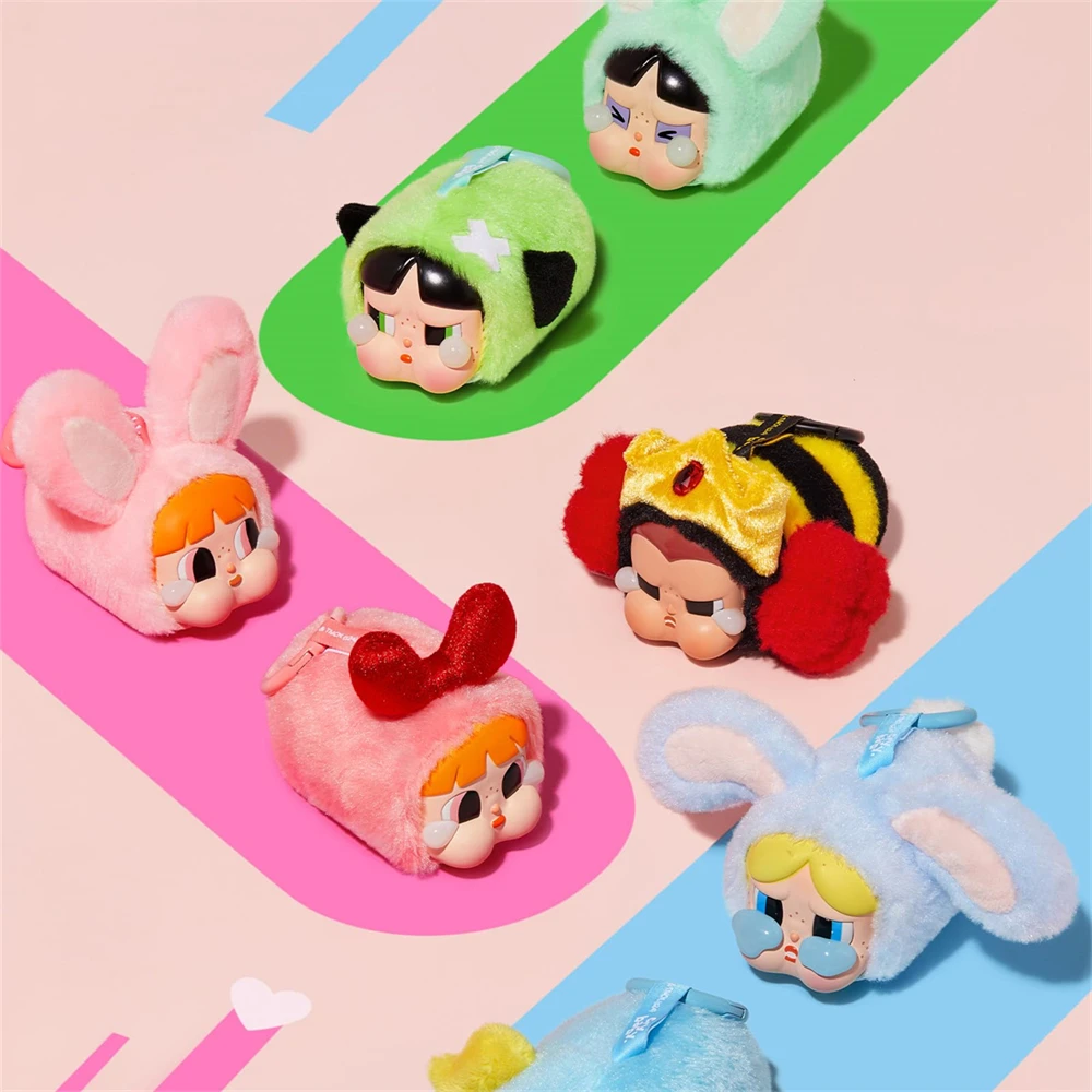 Authentic Original Popmart Crybaby Powerpuff Girls Series Vinyl