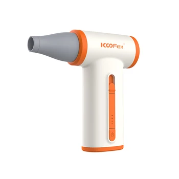 KooFex Multi Function Compressed air Duster 130000RPM Strong Wind Portable Cordless Hair Blower Dryer High Speed Hair Dryer