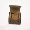 Caja individual para reloj, color marrón.