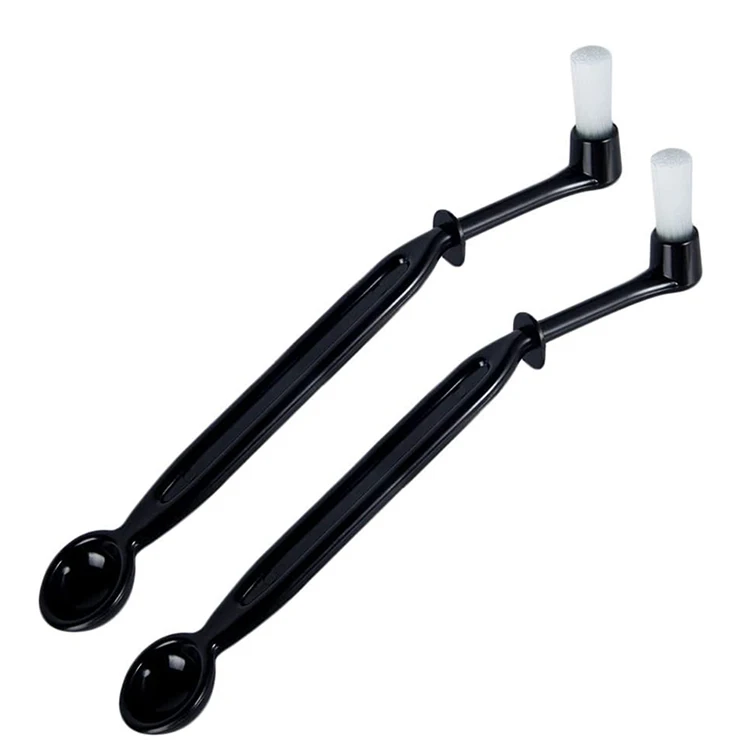 Оптовая продажа, нейлоновая щетка для чистки машины, кофейная ложка, кофейная щетка, инструменты для кофе и чая