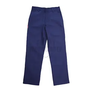 Men's Safety Flame Retardant Pants Fr Cotton Welding Cargo Pants Fire Resistant Work Pants