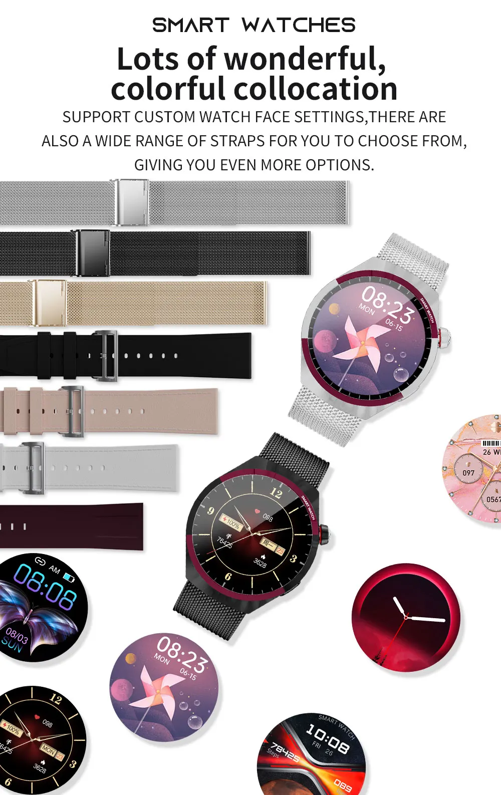 Kalobee SK6 Mini Smart Fashion Watch