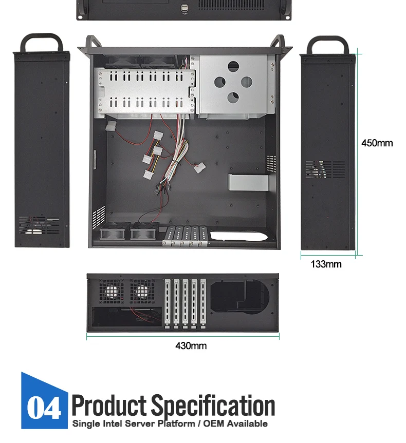 안정적인 mini itx 3u 랙 실장 (smd, smt 서버 case| Alibaba.com
