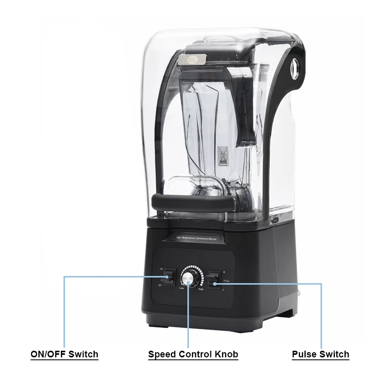 New SSL Blender 2.5L 1680W - Powerful Fresh Fruit Juicer