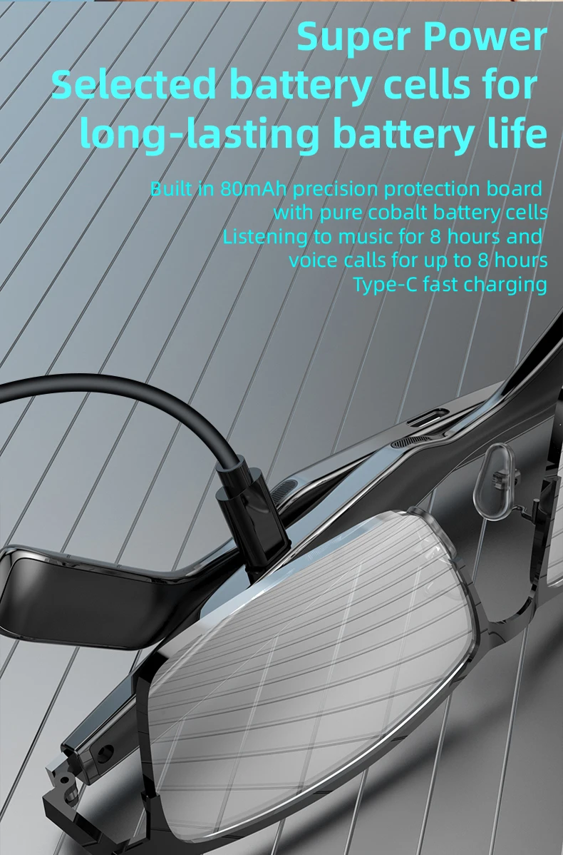 Sg17 Pro Men Smart Glasses Bt Call Waterproof Intelligent Noise Reduction Music Play Sunglasses Smart Wearable Headset 2025 - Buy Music Smart Glasses smart Wearable Headset outdoor Sunglasses