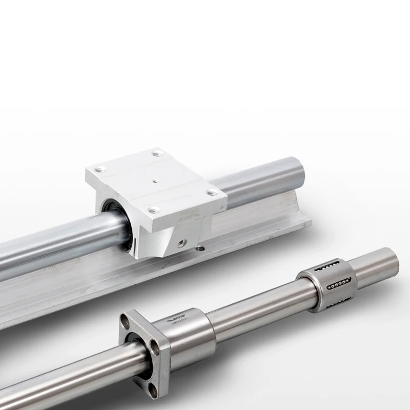 China Linear Bushing 8mm CNC Linear Motion Ball Bearing Flange Linear Sliding Bearing Graphite Bronze Bushing Shaft Support