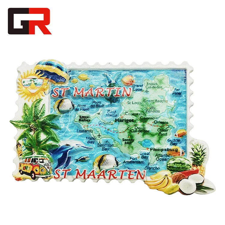 2025 New Factory Custom Fridge Magnet Direct Sale Customized Promotions Souvenirs Resin Fridge Magnet