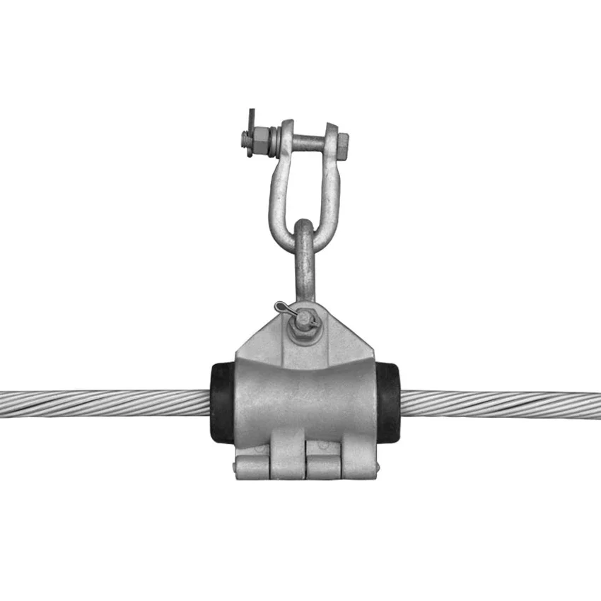 Fiber Optic Cable Preformed Tension Clamp Suspension Clamp For Adss