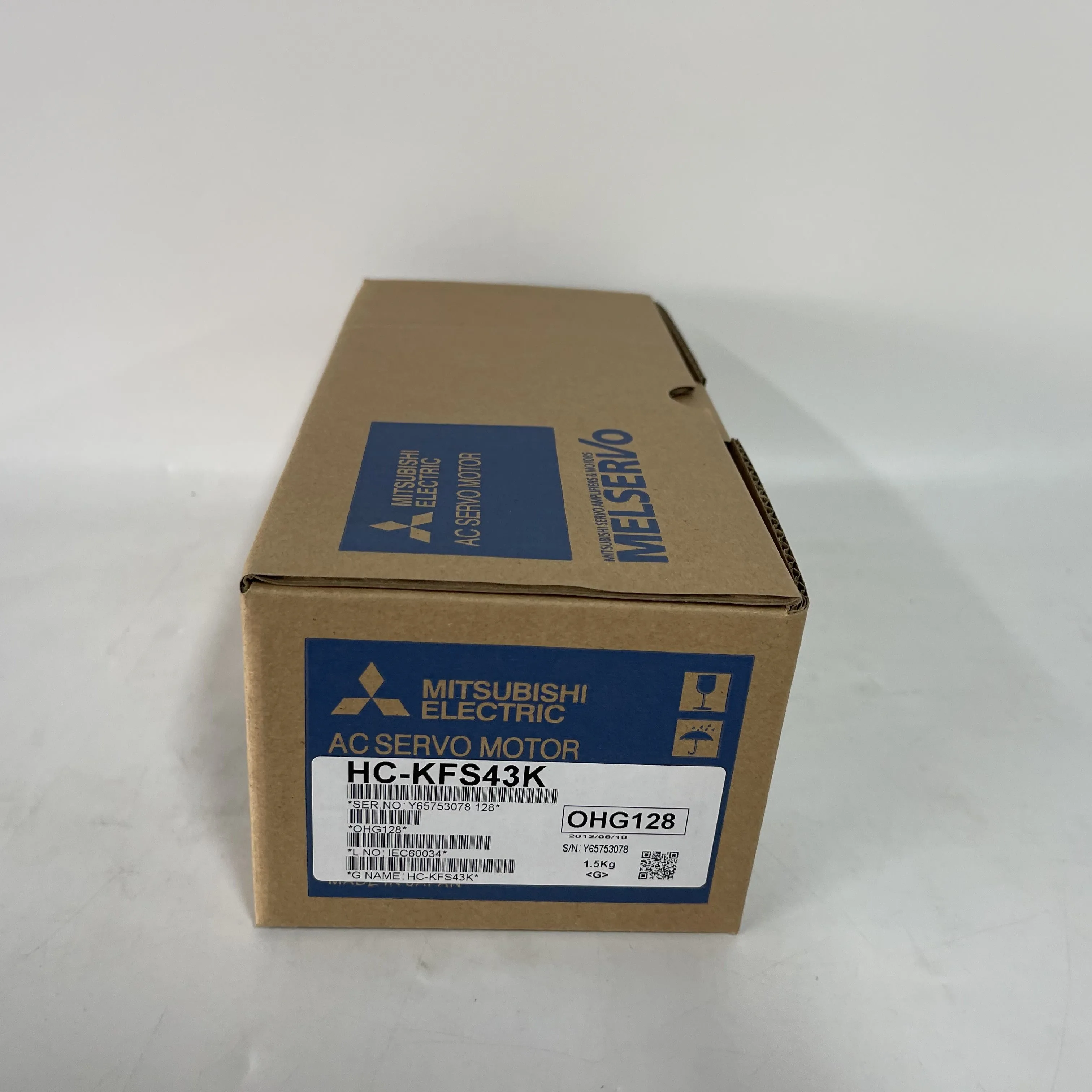 Mitsubishi AC Servo Motor HC-KFS43K