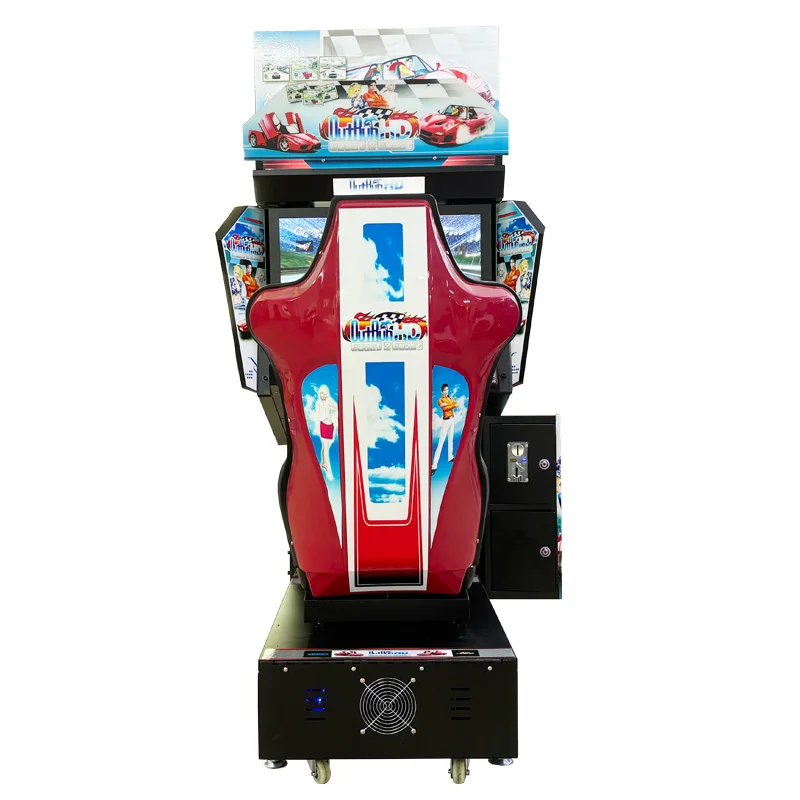 Simulator Racing Car Arcade Coin-operated Video Game Console Game Motorcycle Center Racing Console Speed Video Arcade