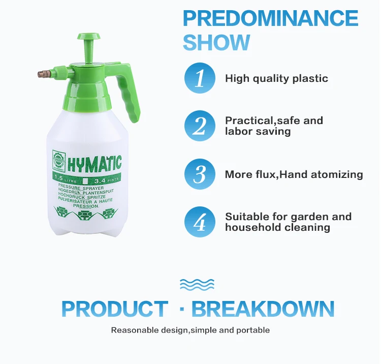 Plastic Hand Compression Water Plastic Tank,Garden Pressure Hand Pump