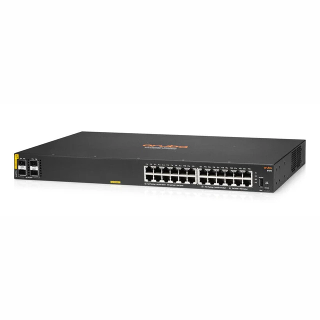 Original New Aruba 6100 24G Class4 PoE 4SFP+ 370W Switch JL677A Network Switch