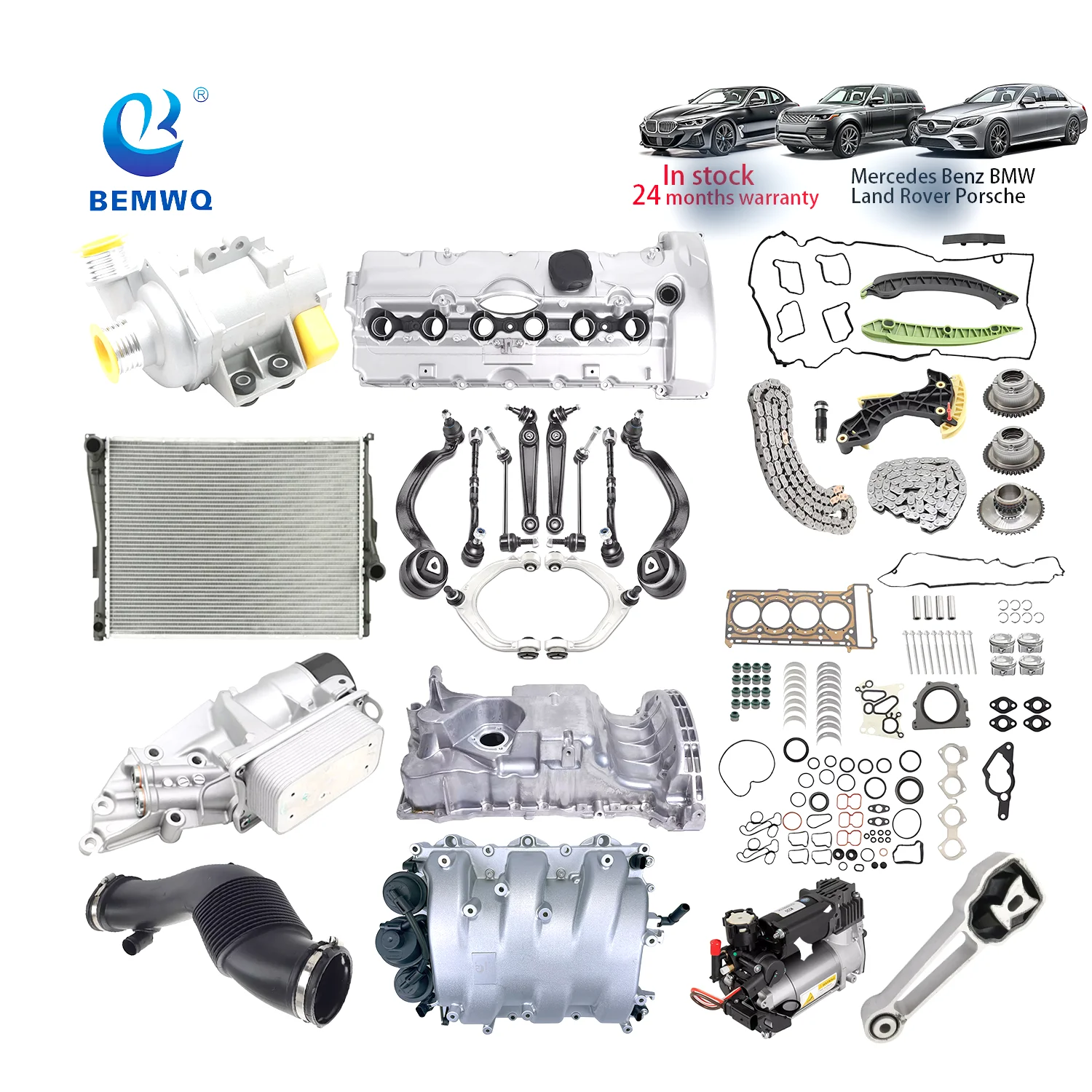 BEMWQ M272 V6 Engine Assembly Auto Parts Mercedes Benz Model A209 C209 C219 S204 W204 W203 A207 W212 C207 W211 W164 X204 New