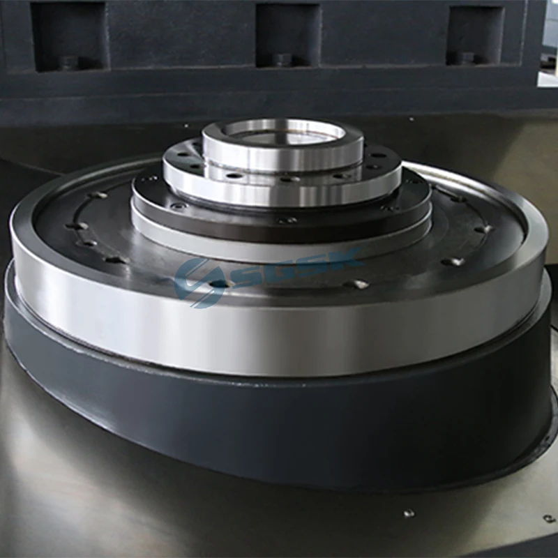 CNC Vertical Lathe Turning Machine for Metal VTC500 with FUNCK Control System Lathe Work