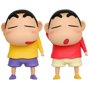 15cm Japan Anime Funny 3D Cartoon Pajamas Crayon Shin-chan Action Figure Kids Toys Office Table Car Decoration Action Figures