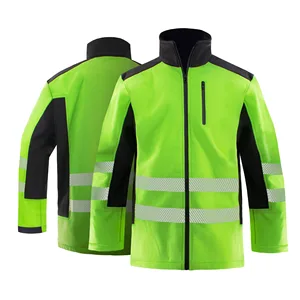 Wholesale Customized Waterproof Windproof Reflective Jacket Work Clothing Safety Work Uniform