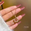 Colgante de cobre y collar de acero titanio J327