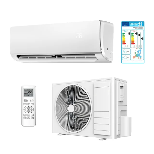 Custom Brand OEM Wall Mounted split unit smart air conditioner WIFI 18000 btu Inverter Mini Split AC Air Conditioner for Room