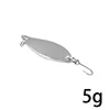 5g silver single hook