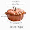 Orange 20cm sheep horn handle