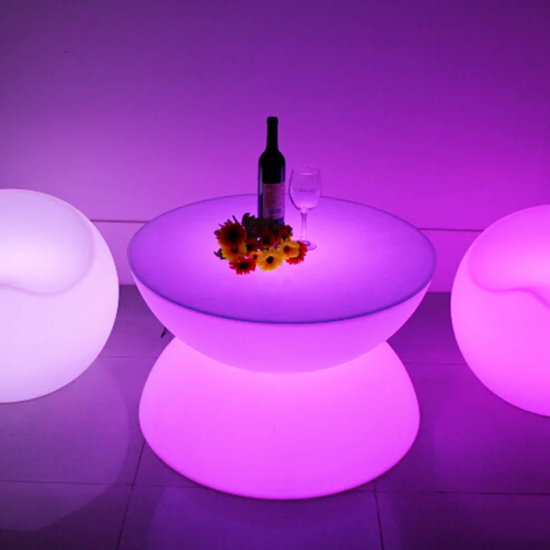 16Colors Changing Illuminated Decoration LED Bar Table Waterproof Lighting LED Coffee Table