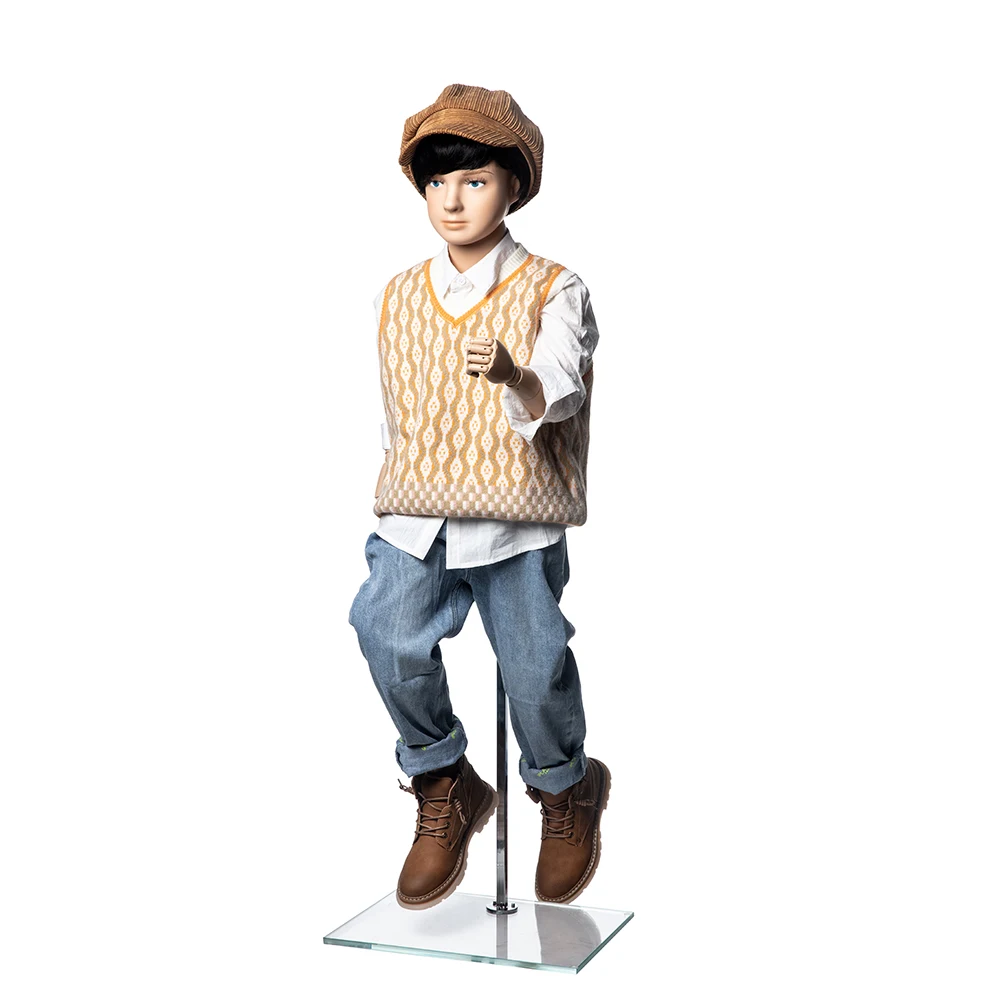 Km06 Window Display Full Baby Mannequin Joints Movable Child Mannequins