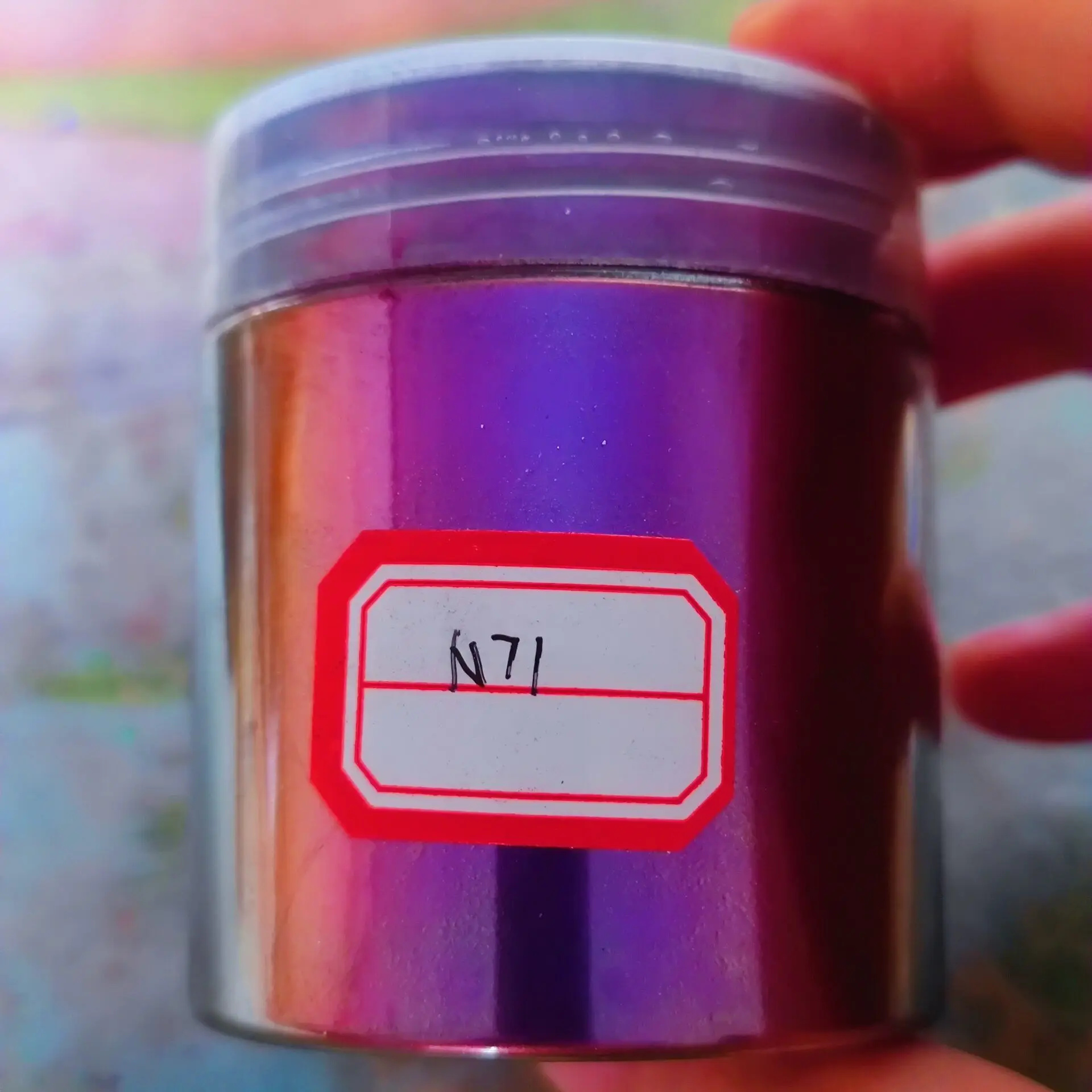 Shenzhen Orange Green Optical Variable Hypershift Color Shifting Car Paint Pearl Powder