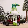 E-dd06 green long-legged doll with light