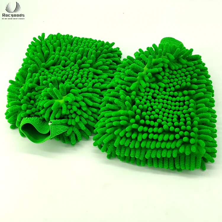 Митенка из микрофибры 20*28 см для очистки автомобиля-купить митенку из микрофибры для мытья автомобиля