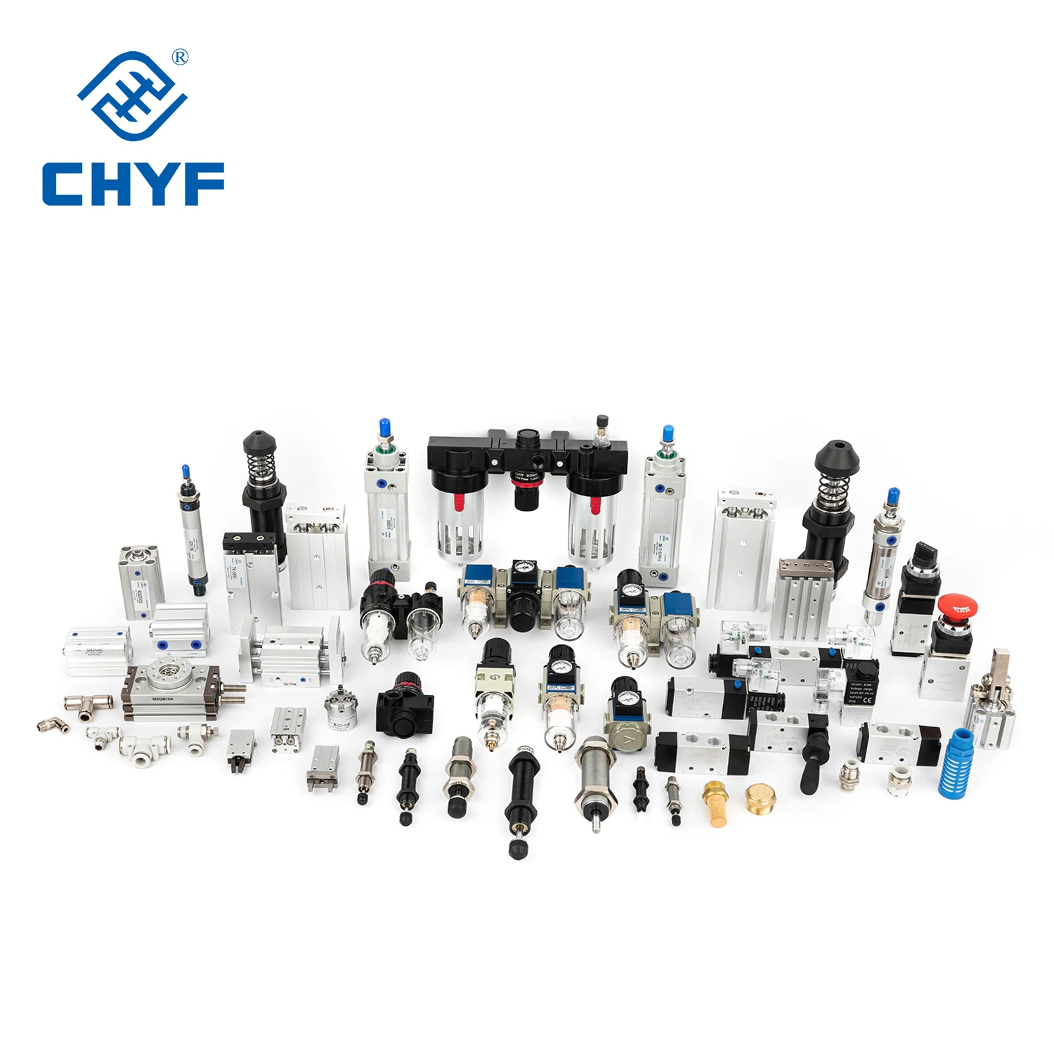 CHYF Pneumatischer doppeltwirkender Luftgreiferzylinder MHY2-25D MHY2-10D MHY216D MHY2-20D MHY2-25D