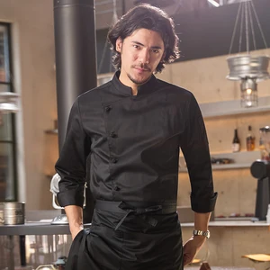 CHU Yi Bang High-End Autumn New Style Men's Long Sleeve Kitchen Work Clothes Hotel Baking Chef Pants for Restaurant Bar Uniforms