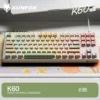 Clavier unique K60 [Couleur Fromage]