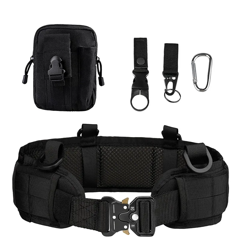 Multifunctional Tactical Waist Wrap Set Outdoor Molle Tactical Belt Field Cs Waist Wrap