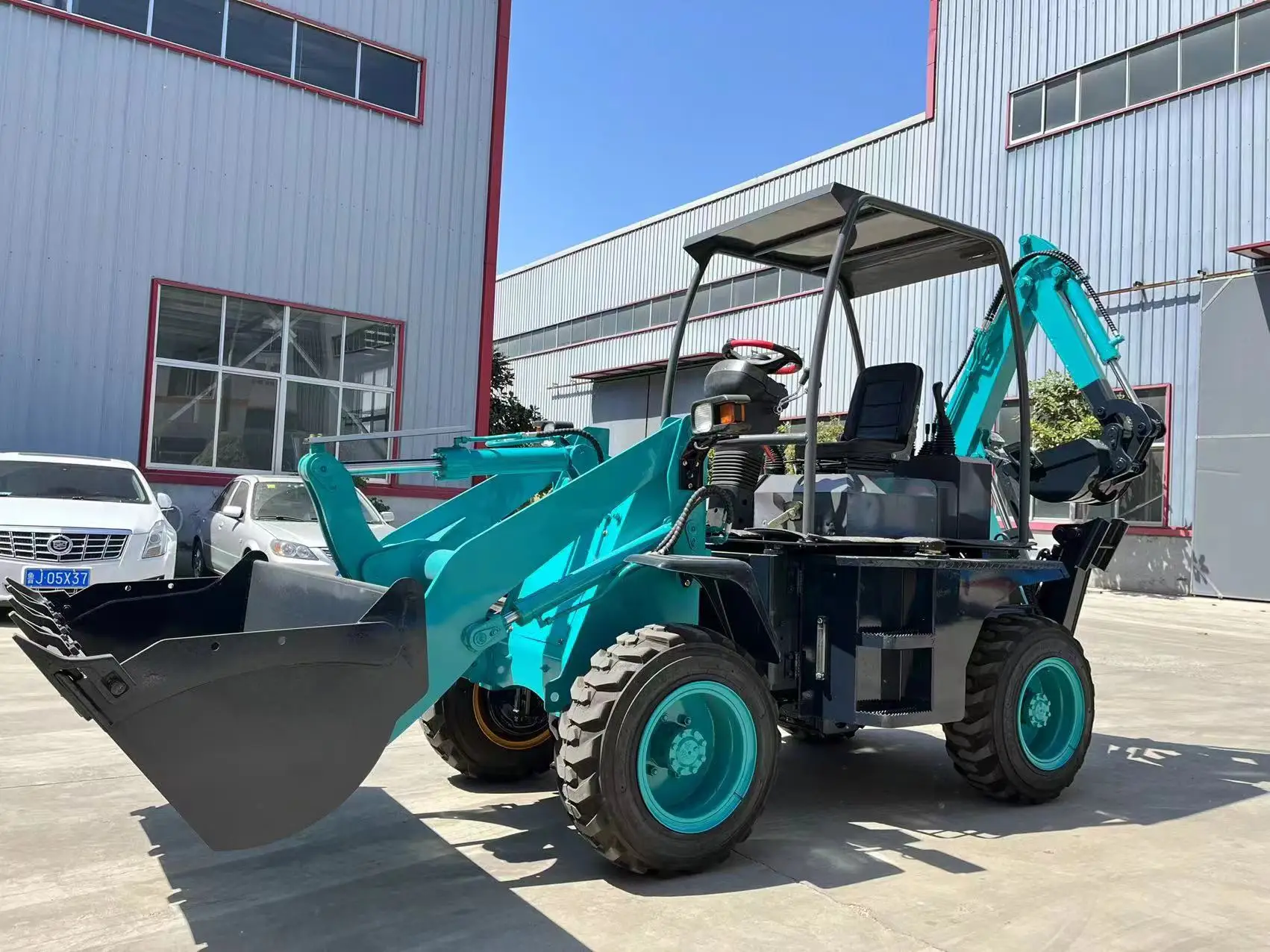 High Quality Wheel Backhoe Excavating Loader Price For Sale Buy