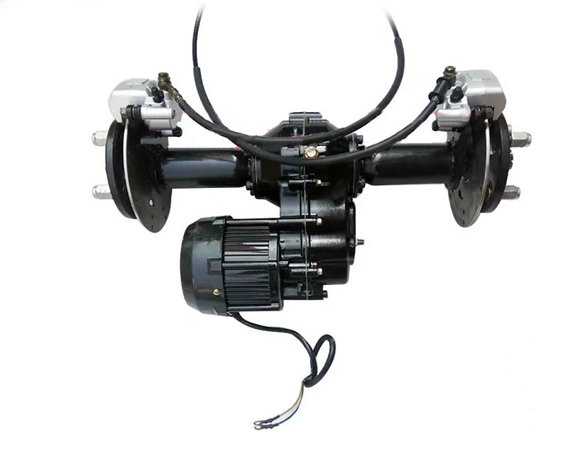 Electric Tricycle Motor Rear Axle Conversion Kit 800/1200/1500/2000w Tricycle Rear Axle Motor