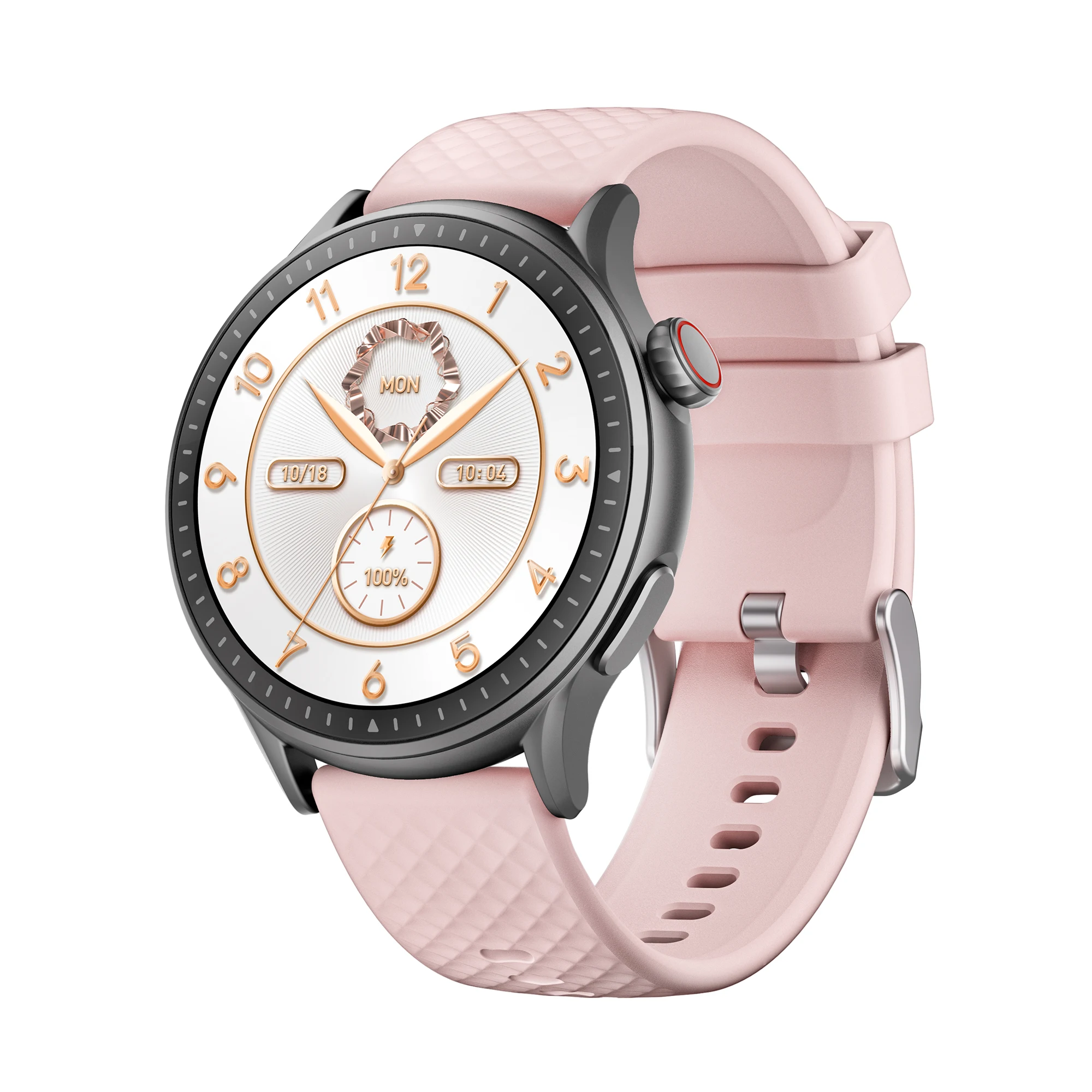 AMOLED Smart Watch with Wireless Charging, 3ATM Swim Proof ,1.43" HD Screen Call, Zinc Alloy Metal Body Fashion Smart Watches