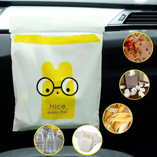 Hot Selling Practical Reusable Car Garbage Trash Bag on Sale Best Design Disposable Garbage Car Trash Bags on the Car Seat