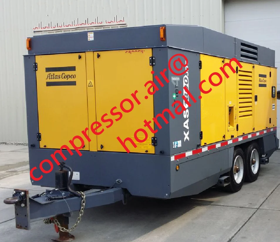 Atlas-copco XAS 1600 CD6 Air Compressors - Portable & Industrial