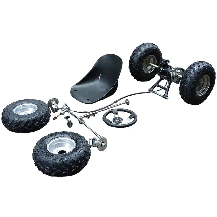 Lot De 2 Tiges De Direction Pour Quad Ou Go-kart - Métal Robuste - 24 Cm - Facile à Installer