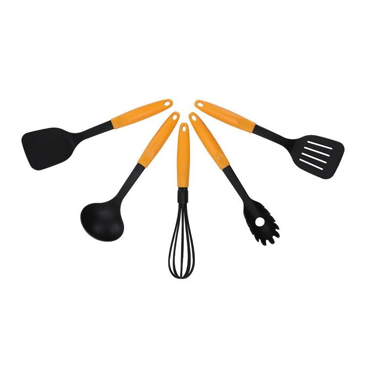 Wholesale Nylon Kitchenware Set Heat-resistant Non-stick Cookware Tools Baking Tools Spatula Spoon OEM Kitchen Utensils