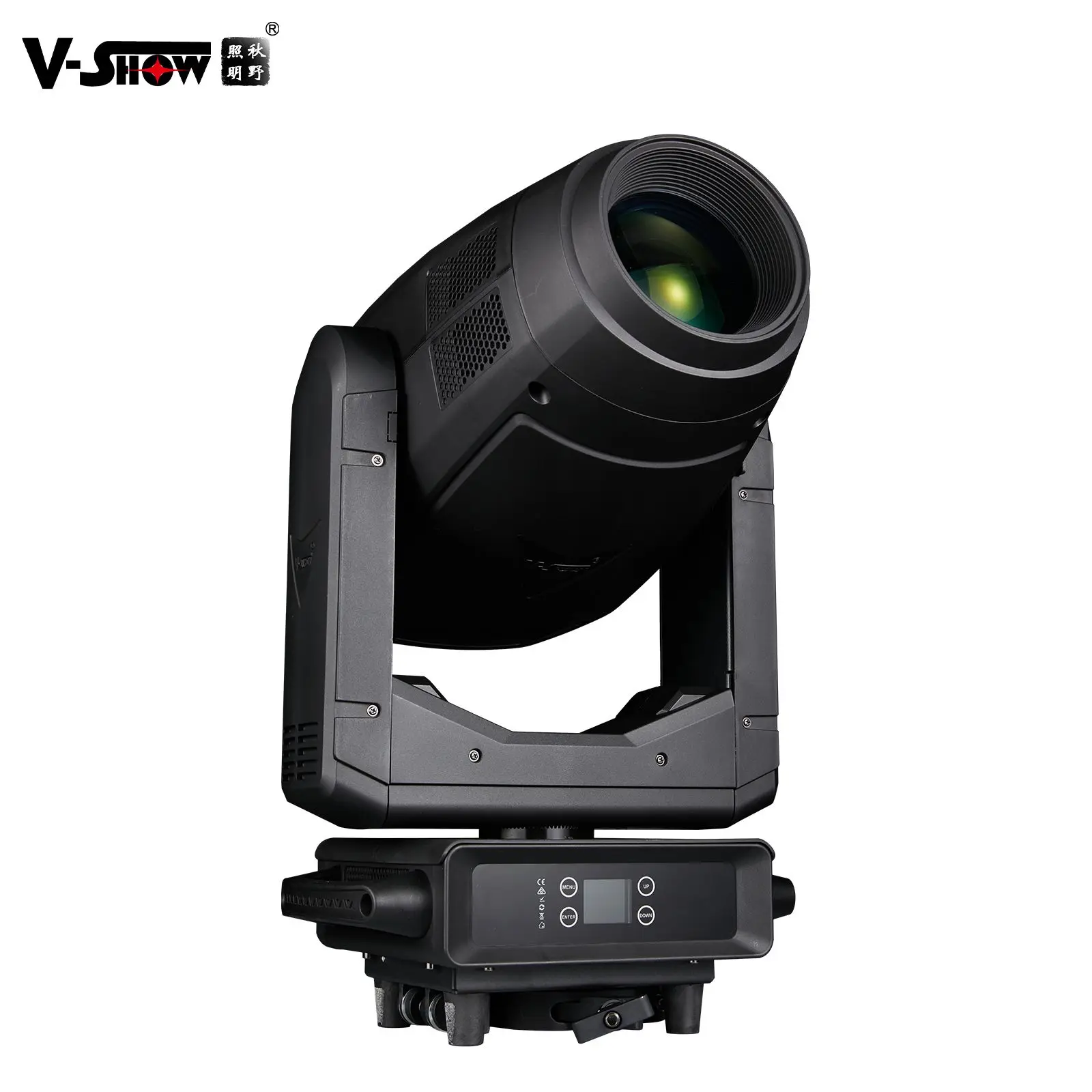 VSHOW  S711 1pcs with Flycase Led Spot Wash Beam Cutting Light 600w CMY CTO Framing Shutter Profile Moving Head Light for DJ