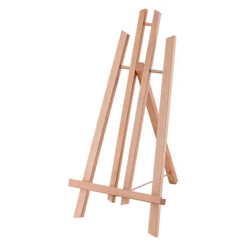 Small Folding Desktop Display Stand, Solid Wood Mini Display Easel Suitable for Painting, Mobile Phone, and Tablet Tripod Stand.
