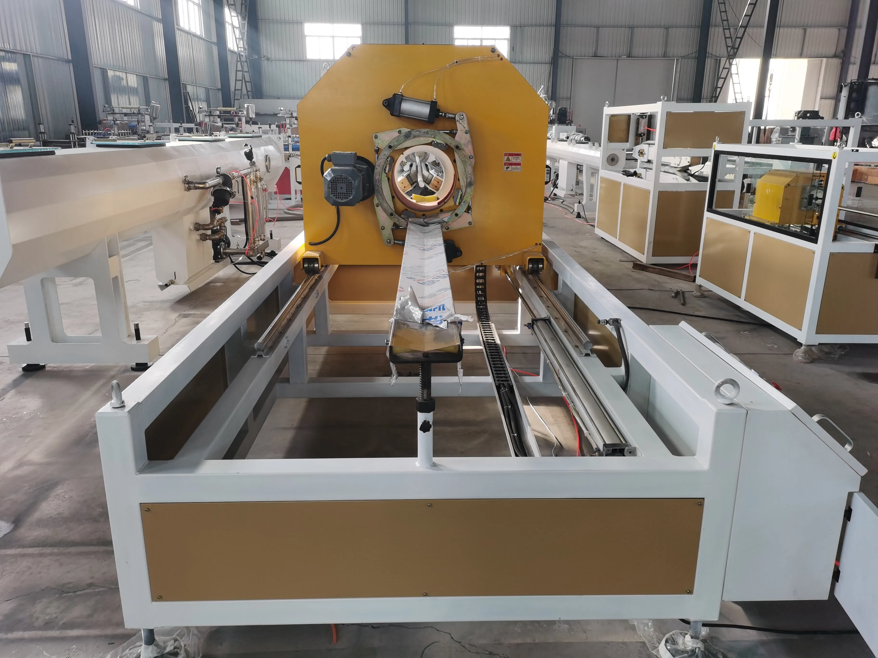 Plastic HDPE PE PP MPP Electricity Conduit Water Supply Hose Pipe Tube Extruder Making Machine