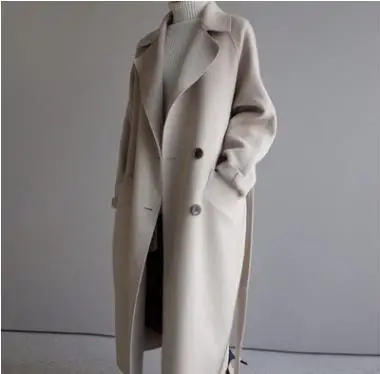 coat beige long