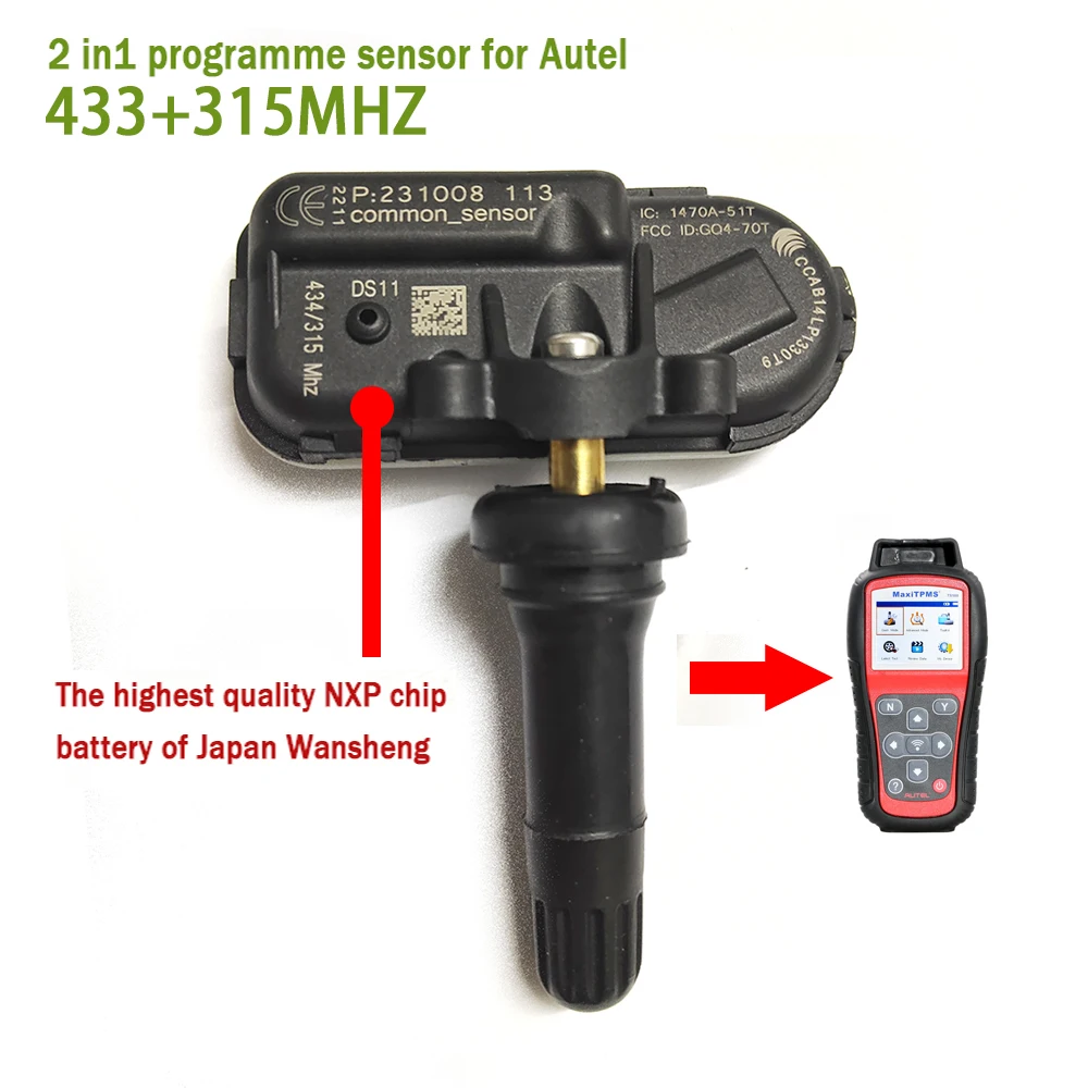 Factory tire universal tpms sensor altar sensores universales