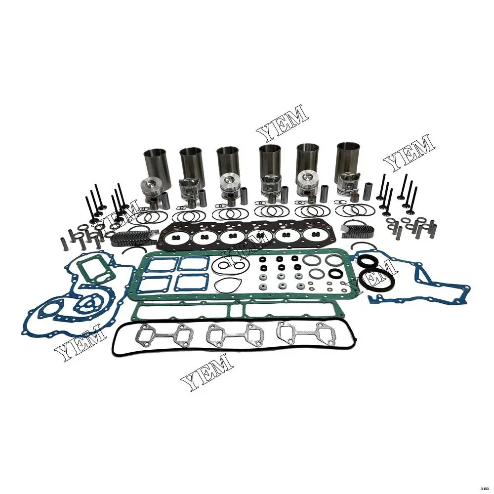 13Z Rebuild Kit With Cylinder Gaskets Piston Rings Liner Bearing Valves for Toyota Construction Machinery Spare Parts